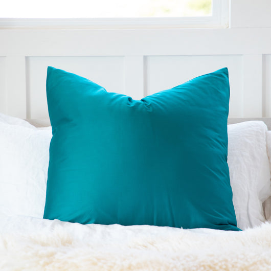Sunmdecor Blue Teal Pillow Covers,Outdoor Teal Throw Pillow Covers